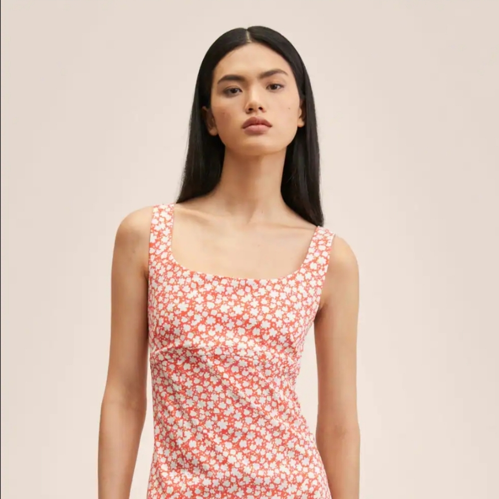 NWT Mango Cut-out detail Armenia dress Medium